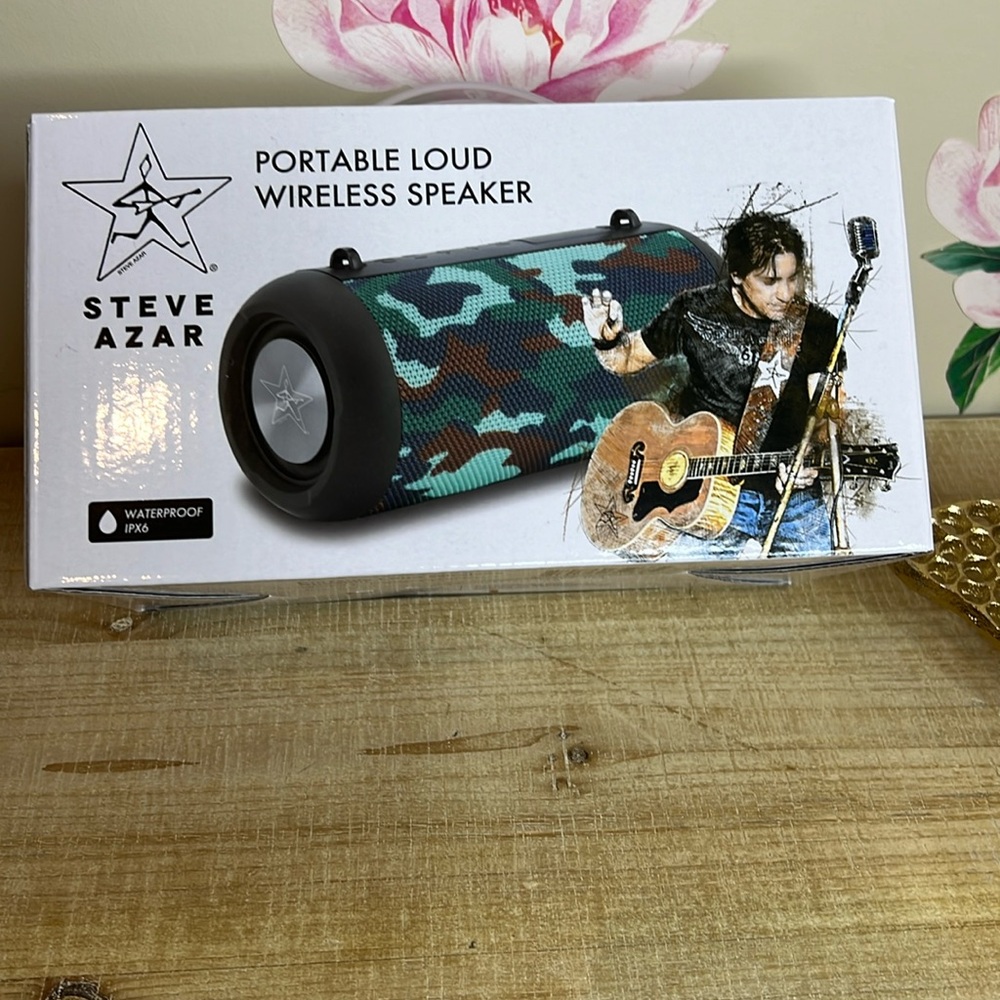 Steve Azar Portable Loud Wiresless Speak